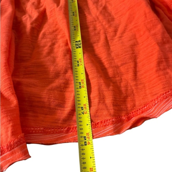 Free People Tiered Coral Sleeveless Top M - Picture 7 of 8